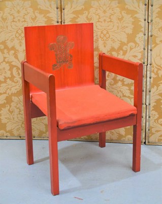 Lot 391 - A Royal estate chair designed by Lord Snowdon...