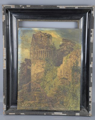 Lot 329a - Leopold Rothaug (Austrian 1868-1959): a castle...