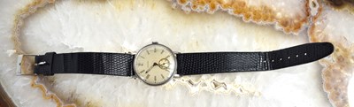 Lot 306 - A Longines military style gentleman's...