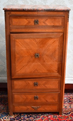 Lot 478 - A 19th century French cabinet/safe, a fine...