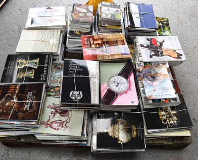 Lot 312 - A large quantity of auction catalogues for...