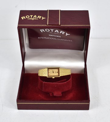 Lot 41 - A vintage Rotary lady's wristwatch with gold...