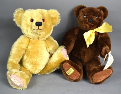 Lot 218 - Two large bears comprising of a Merrythought...