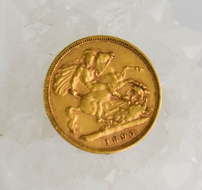 Lot 235 - A Victoria Widow Head gold half sovereign,...