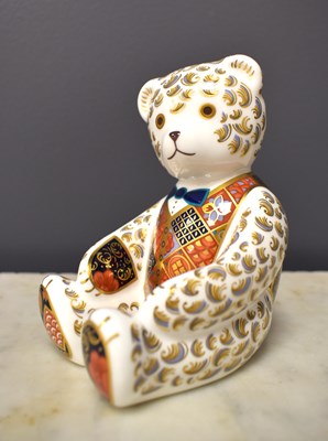 Lot 49 - A Royal Crown Derby paperweight of a seated...