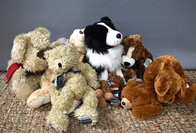 Lot 215 - A quantity of bears and dogs of various...