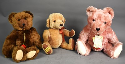 Lot 220 - A 20th century pink Hermann bear LTD edition,...