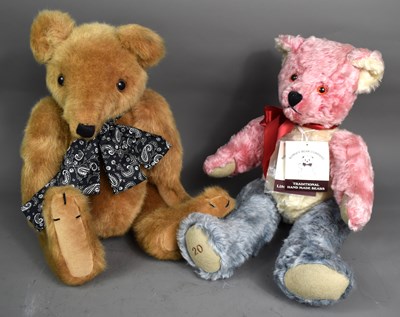 Lot 207 - A Romsey bear company multi coloured bear in...