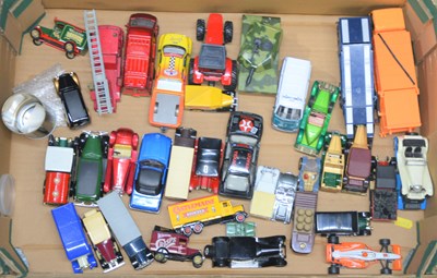 Lot 55 - A group of five 1-18 scale models of cars...