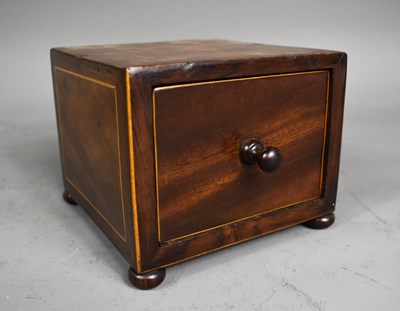 Lot 269 - A 19th century mahogany and satinwood inlaid...