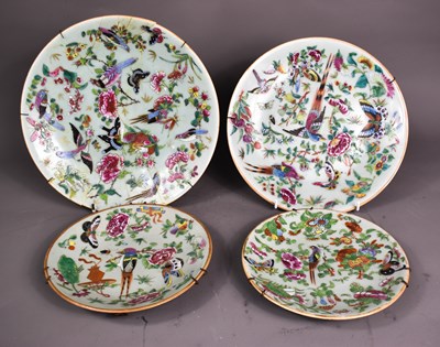 Lot 61 - An 18th century Chinese oval shaped bowl,...