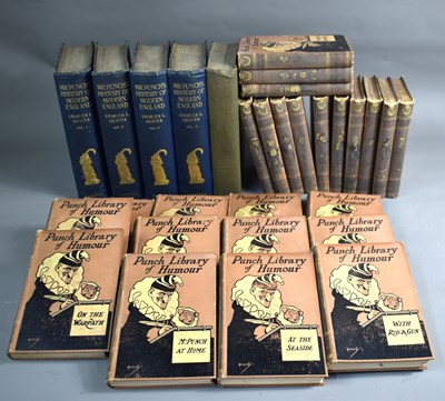 Lot 315 - Four Mr Punch's history of modern England...