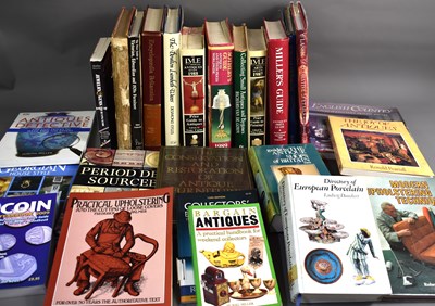 Lot 317 - A large quantity of reference antique books to...