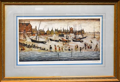 Lot 353 - A signed limited edition L.S Lowry print...