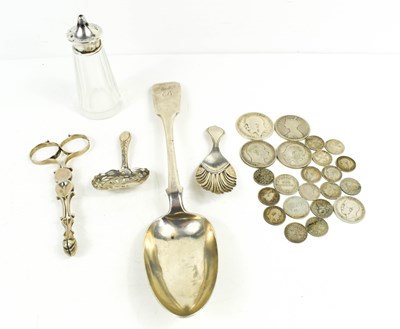 Lot 11 - A group of hallmarked silver items including...