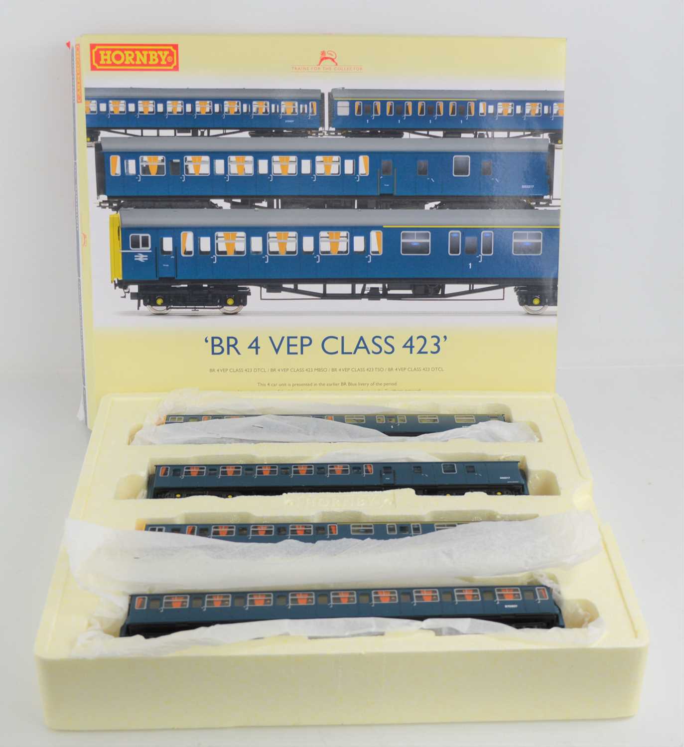 Lot 50 - A boxed Hornby 00 gauge BR 4 class 423 train set