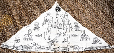 Lot 205 - A WWI St John's Ambulance original bandage /...