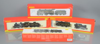 Lot 46 - Three boxed Hornby 00 gauge locomotives, R2343,...
