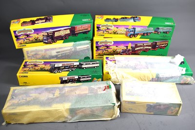 Lot 421 - A collection of eight Corgi "The Showmans...