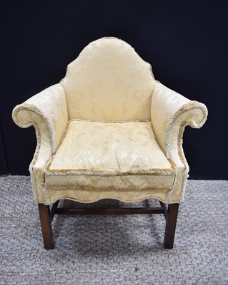 Lot 413a - An early 20th century occasional chair in the...