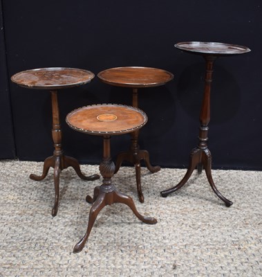 Lot 428a - A group of four various sized mahogany wine...