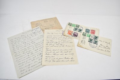 Lot 155 - Two letters to a Vivian Oury dated 1938...