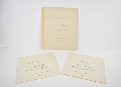 Lot 156 - Three booklets of commemorative stamps with...