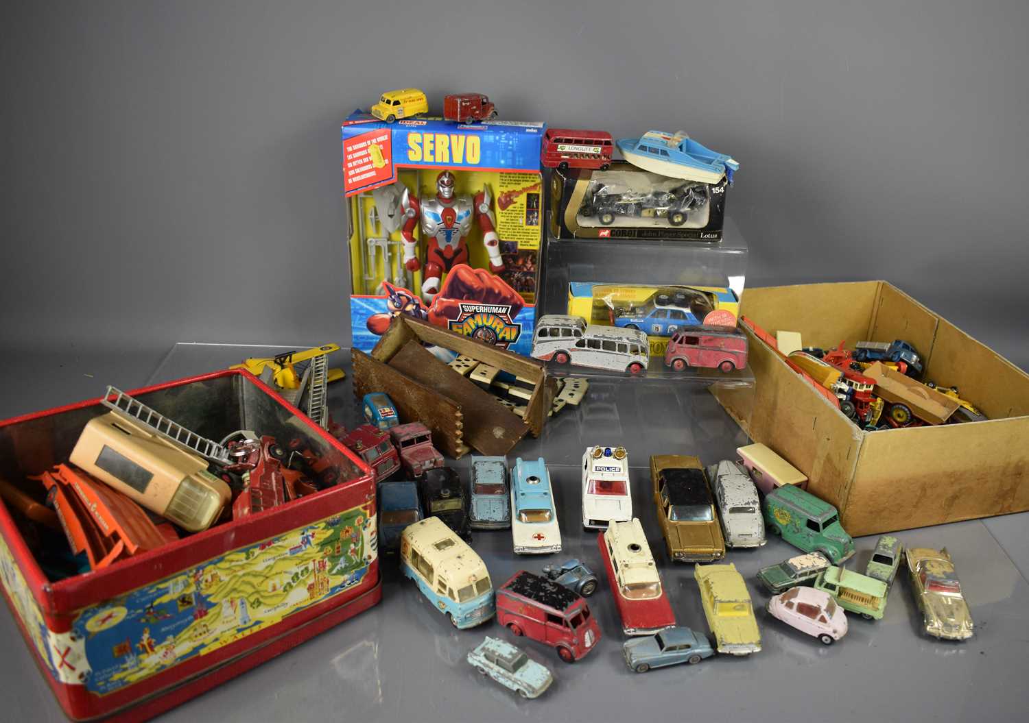 Lot 56 - A large quantity of toys and models including...