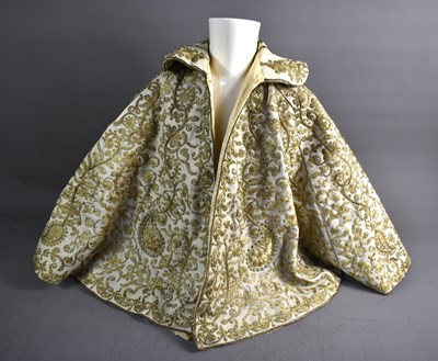 Lot 109 - An antique French Opera cape, late 19th...