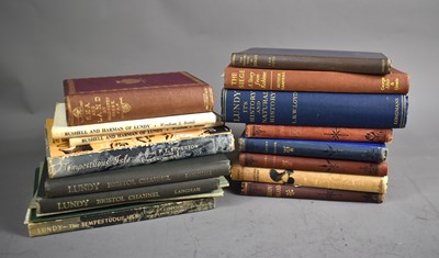 Lot 121 - A group of books relating to the Isle of Lundy...