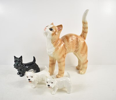 Lot 17 - A group of Goebel animals comprising a large...