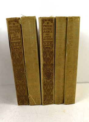 Lot 138 - A group of five Jane Austin novels, published...