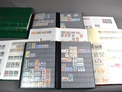 Lot 199 - A group of ten albums of GB and worldwide...