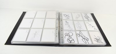 Lot 160 - Football Autographs: A large collection of...