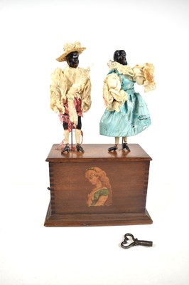 Lot 102 - A late 19th century clockwork automaton of a...