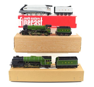 Lot 405 - A group of kit built OO gauge locomotives and...