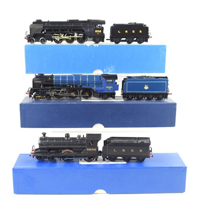 Lot 437 - Three kit built OO gauge locomotive and...
