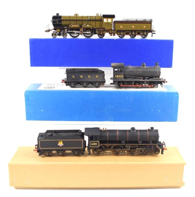 Lot 434 - A group of three kit built OO gauge...