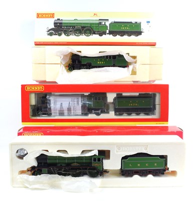 Lot 422 - Three boxed Hornby OO gauge locomotives...