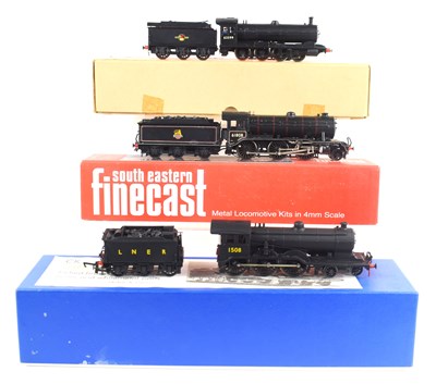 Lot 423 - Three boxed kit built OO gauge locomotives...