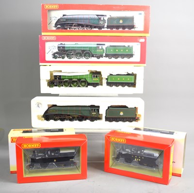 Lot 426 - Four boxed Hornby OO gauge locomotives...