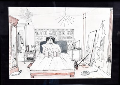 Lot 283 - Lesley Black (20th century): Sunday, ink and...