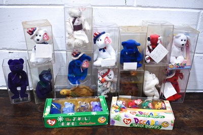 Lot 347 - A selection of Ty Beanie Babies, limited...