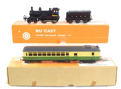 Lot 411 - Two Nu-Cast kit built OO gauge locomotives...
