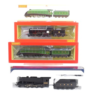 Lot 444 - Three boxed OO gauge locomotive and tenders...