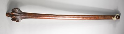 Lot 168 - A 19th century Polynesian war club, likely...