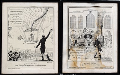 Lot 286 - Two late 19th century Johnnie Walker prints;...
