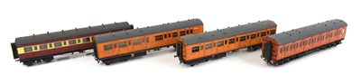 Lot 380 - A group of four D&S Models kit built OO gauge...