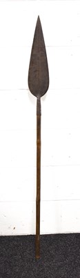 Lot 167 - A Sudanese Mahdist early 19th century steel...