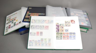 Lot 210 - A group of seven albums containing 19th...